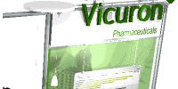 Vicuron Booth